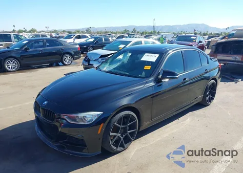 2013 BMW 335I из США, поврежденный, VIN WBA3A9G56DNP36821